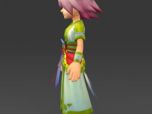 cartoon character muli 3D Model