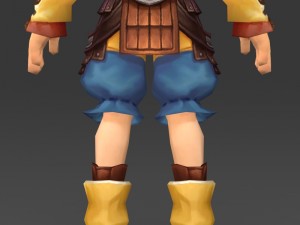 cartoon character puli Modello 3D