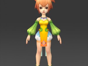 cartoon character sukhi Modelo 3D