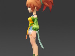 cartoon character sukhi Model 3D