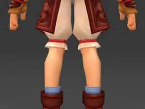 cartoon character tuli 3D Model