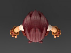 cartoon character tuli 3Dモデル