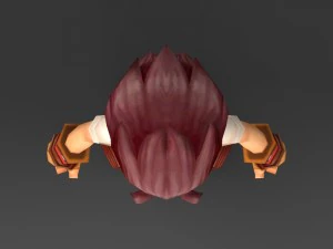 cartoon character tuli 3D Model