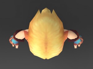 cartoon character julni Model 3D