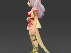 cartoon character dhuli 3D Model