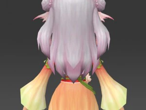 cartoon character dhuli 3D Model
