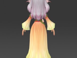 cartoon character dhuli 3D मॉडल