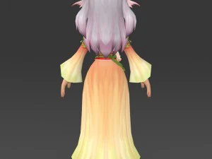 cartoon character dhuli 3D Model