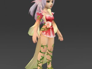 cartoon character dhuli 3D Model
