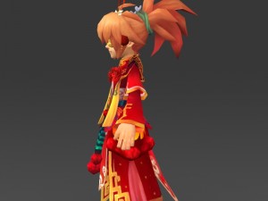 cartoon character king bunda Modelo 3D