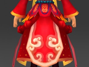 cartoon character king bunda Modelo 3D