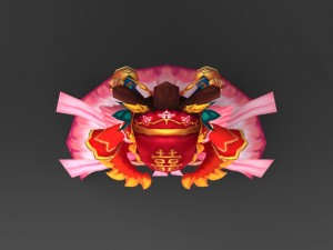 cartoon character queen bandi Modelo 3D