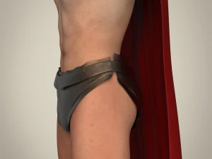 realistic spartan warrior 3D Model