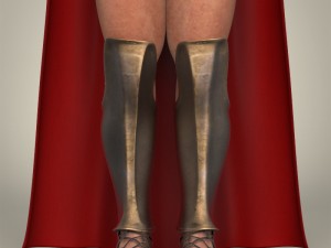 realistic spartan warrior Modelo 3D