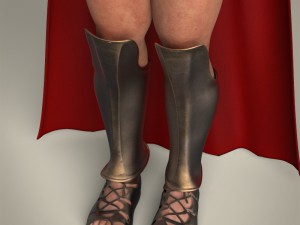 realistic spartan warrior Modelo 3D