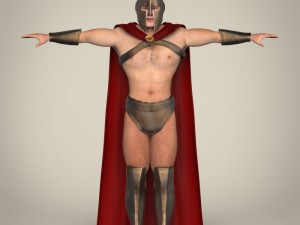 realistic spartan warrior Modelo 3D