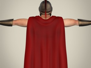 realistic spartan warrior Modelo 3D