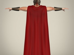 realistic spartan warrior Modelo 3D