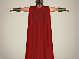 realistic spartan warrior 3D Model