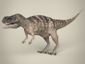 realistic dinosaur tyrannosaurus rex Modelo 3D