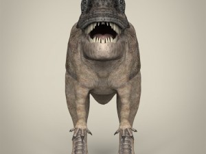 realistic dinosaur tyrannosaurus rex Modelo 3D