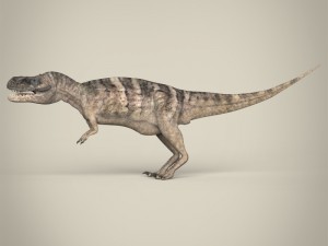 realistic dinosaur tyrannosaurus rex Modelo 3D