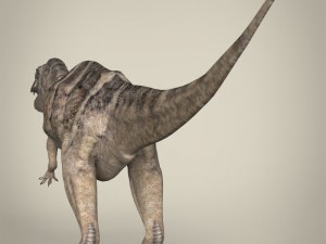 realistic dinosaur tyrannosaurus rex Modelo 3D