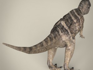 realistic dinosaur tyrannosaurus rex Modelo 3D