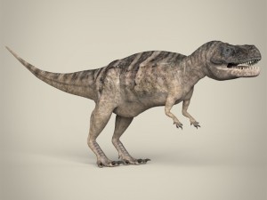 realistic dinosaur tyrannosaurus rex Modelo 3D
