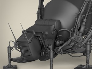 robotic grasshopper Modelo 3D