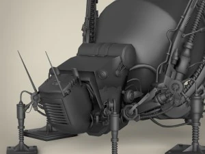ロボットバッタ 3Dモデル