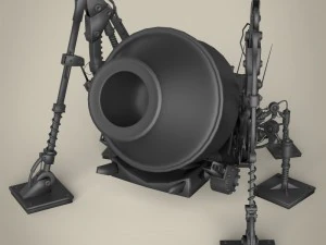 ロボットバッタ 3Dモデル