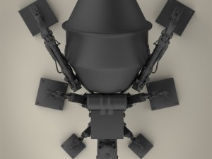 robotic grasshopper Modelo 3D