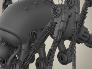 robotic spider 3D Model