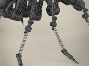 robotik &ouml;r&uuml;mcek 3D Model