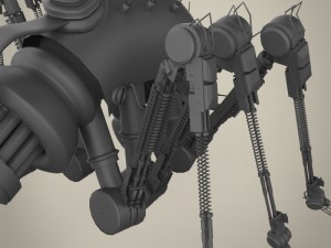 robotic spider 3D Model