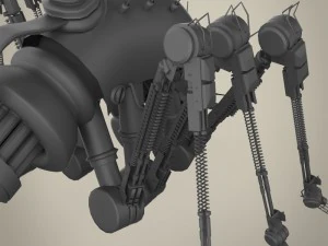 robotik &ouml;r&uuml;mcek 3D Model