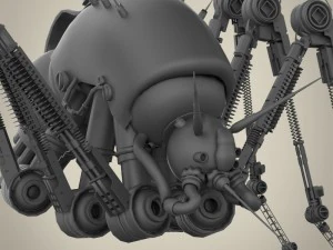 robotik &ouml;r&uuml;mcek 3D Model
