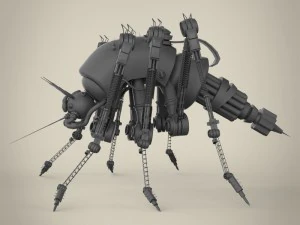 robotik &ouml;r&uuml;mcek 3D Model