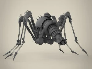 robotik &ouml;r&uuml;mcek 3D Model