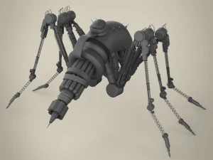 robotik &ouml;r&uuml;mcek 3D Model