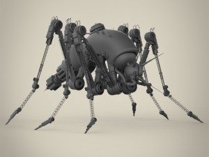 robotic spider 3D Model