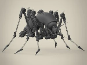 robotik &ouml;r&uuml;mcek 3D Model