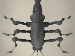 robotik &ouml;r&uuml;mcek 3D Model