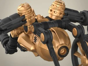 robotyczna mechaniczna ręka Model 3D