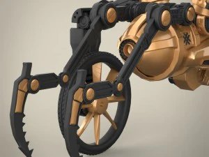 robotyczna mechaniczna ręka Model 3D