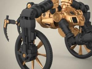 robotyczna mechaniczna ręka Model 3D