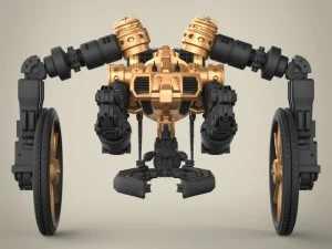 robotyczna mechaniczna ręka Model 3D