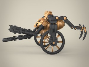 robotic mechanical hand 3D Model