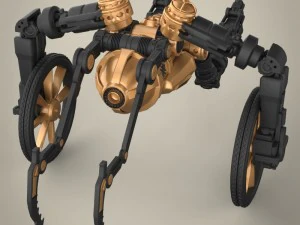 robotyczna mechaniczna ręka Model 3D